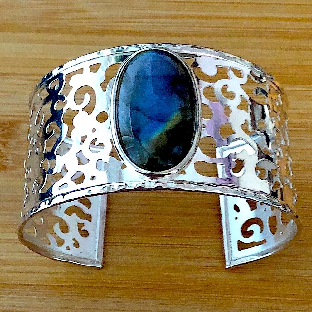 $142  Designer Estate Cuff  925 Italy MILOR